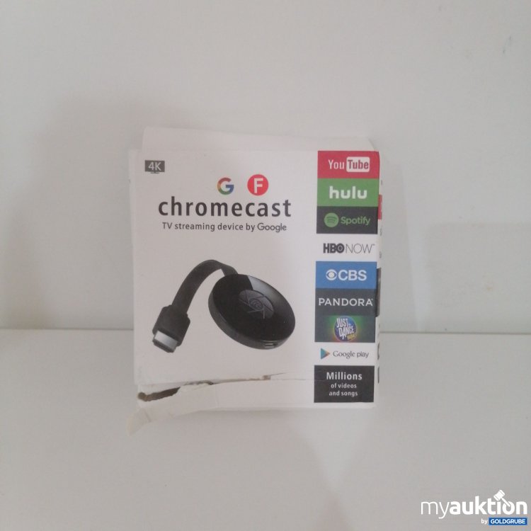 Artikel Nr. 749722: Chromecast TV Steaming device by Google 