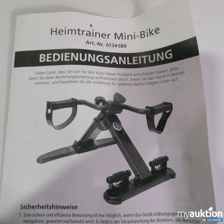 Artikel Nr. 795722: Weltbild Heimtrainer Mini Bike 