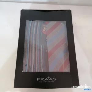 Auktion Fraas eleganter gestreifter Schal und Krawatte 