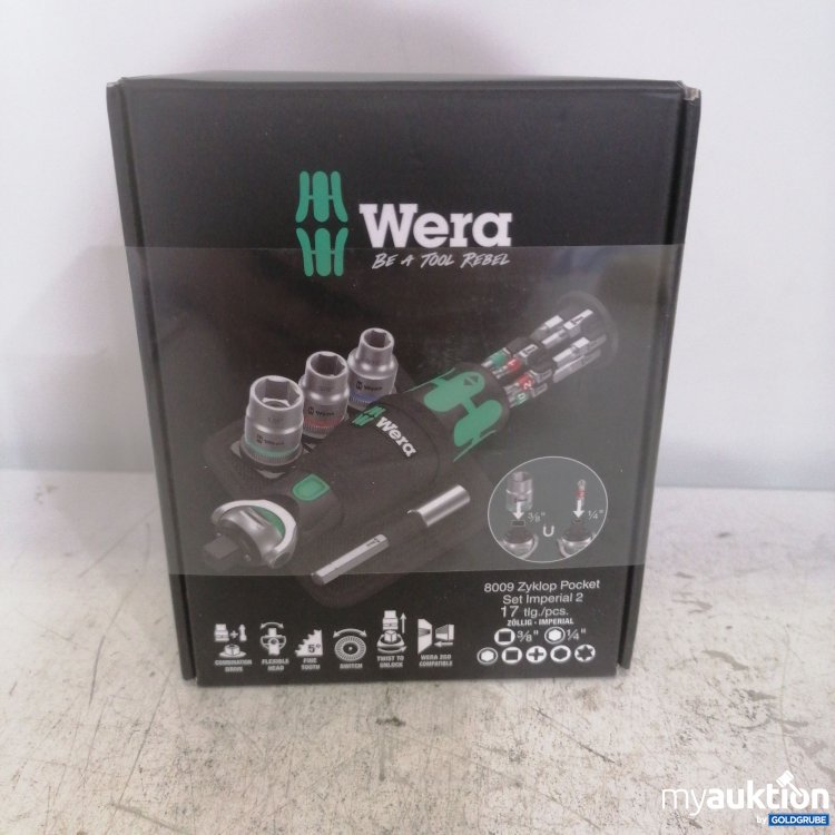 Artikel Nr. 740723: Wera Tool 8009 Zyklop Pocket Set