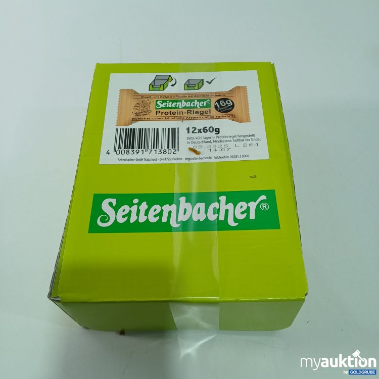 Artikel Nr. 799724: Seitenbacher Protein-Riegel 12x60g