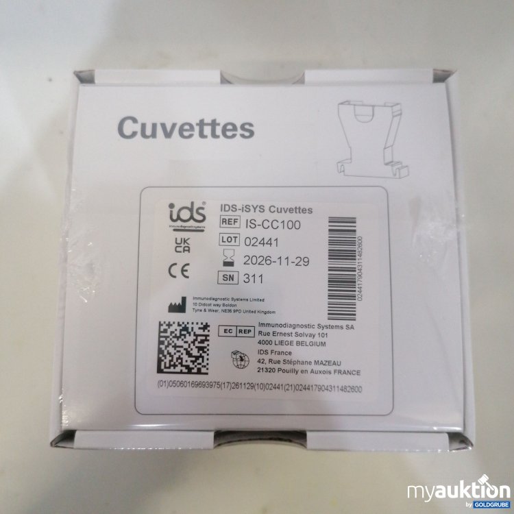 Artikel Nr. 770725: Cuvettes IDS-iDYS