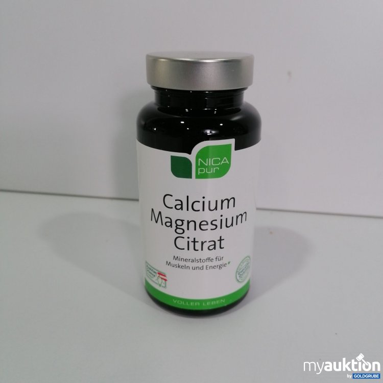 Artikel Nr. 515726: Nuca Pur Calcium Magnesium Citrat 60 kapseln 