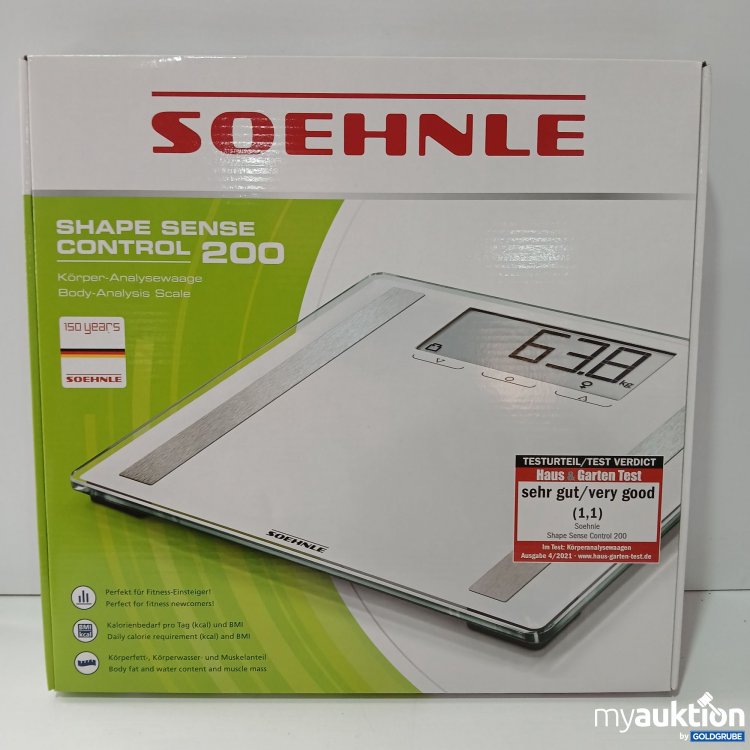 Artikel Nr. 516726: Soehnle Shape Sense Control 200