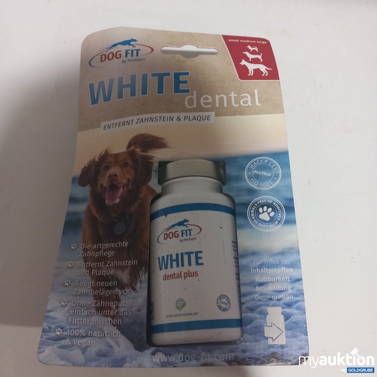 Artikel Nr. 767726: Dogfit White dental plus 80g