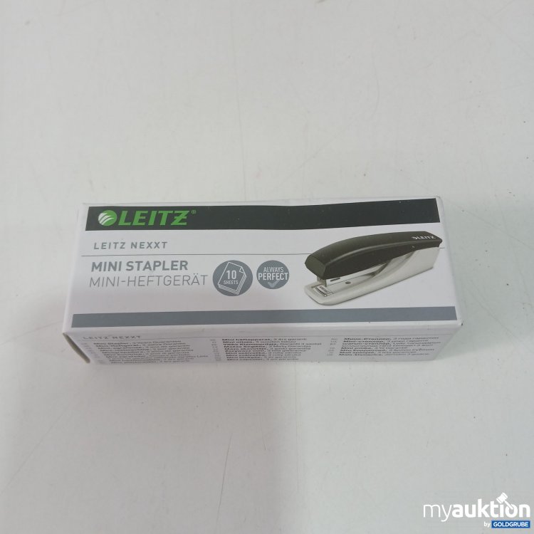 Artikel Nr. 812726 Artikel Nr. 812726: Leitz Mini Stapler