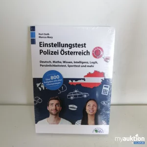 Auktion Einstellungstest Polizei Österreich Buch