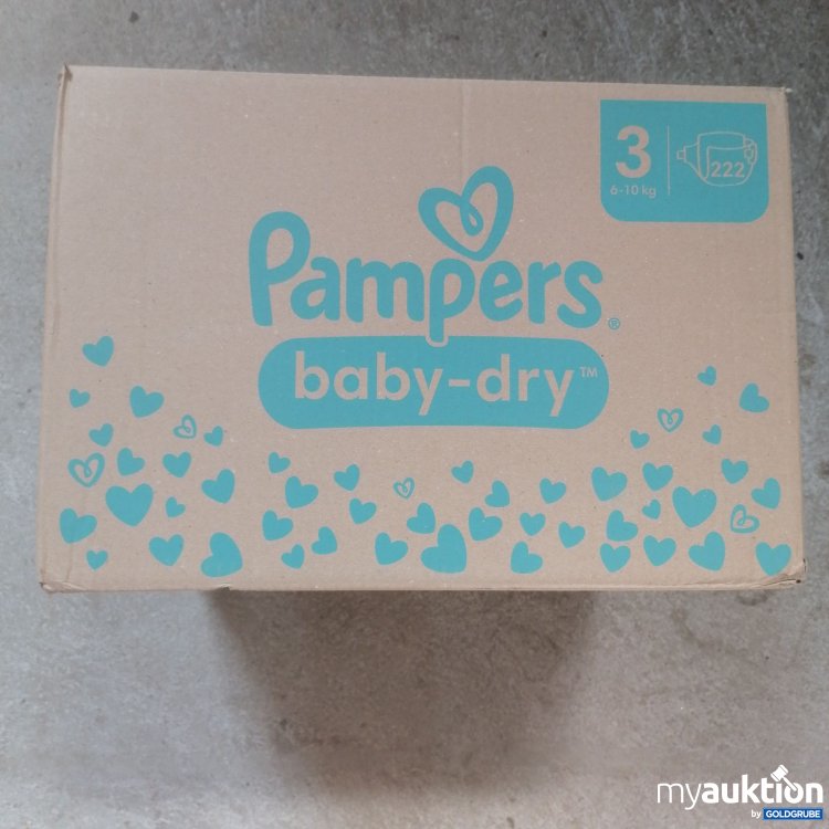 Artikel Nr. 744728: Pampers Baby Dry Windeln 222 Stück 