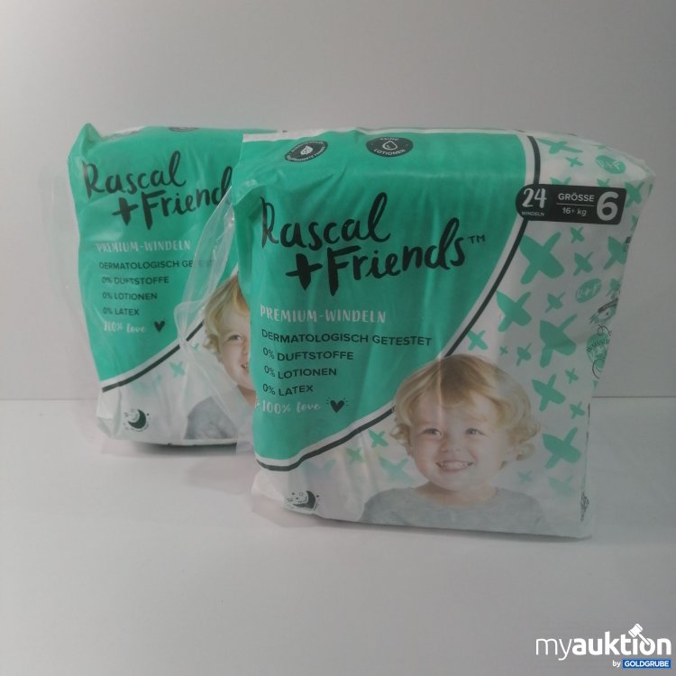 Artikel Nr. 780728: Rascal+Friends Premium Windeln 6(16+kg) 24 Windeln 