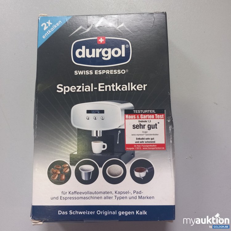 Artikel Nr. 773730: Durgol Spezial Entkalker 2x125 ml