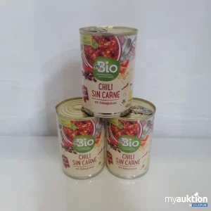 Auktion Bio Chili Sin Carne 3x400g