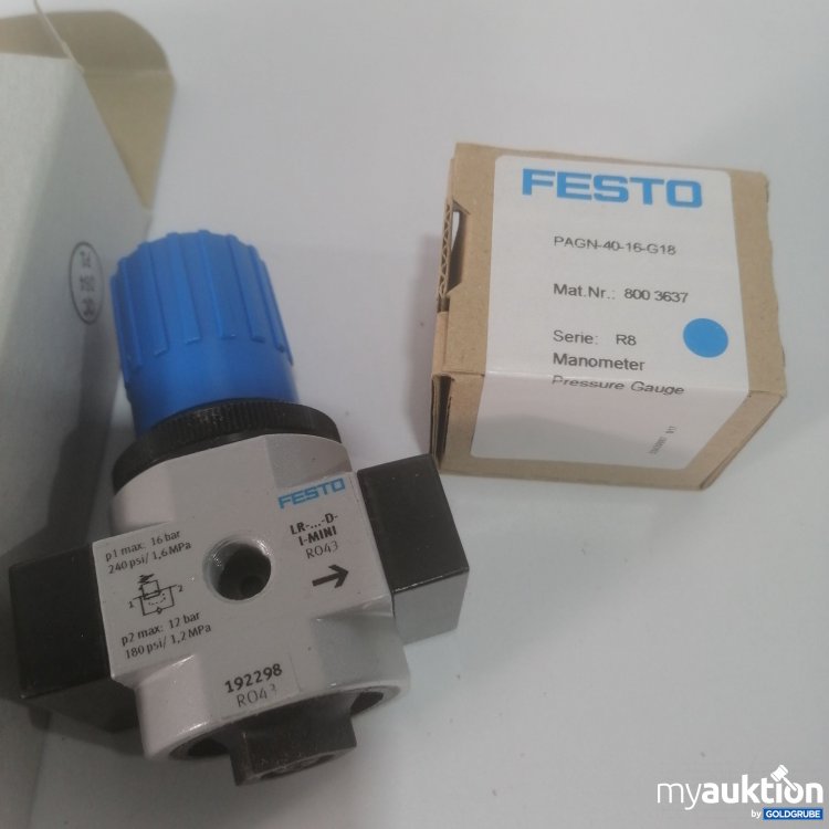 Artikel Nr. 511731: Festo Pressure Regulator LR-1/8-D-l-Mini 