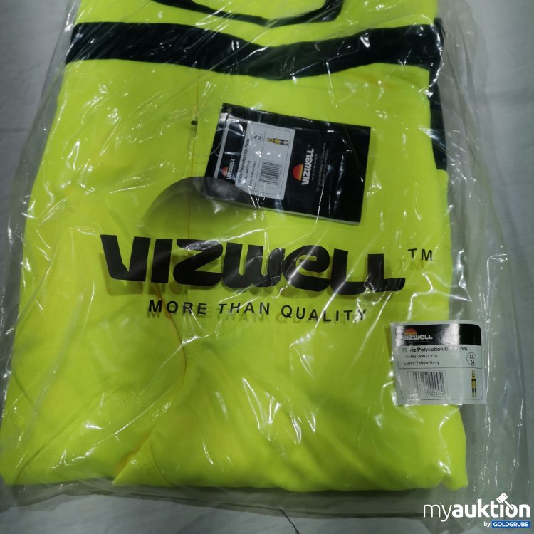 Artikel Nr. 396732: Vizwell Hi Viz polycotton Bib Pants 