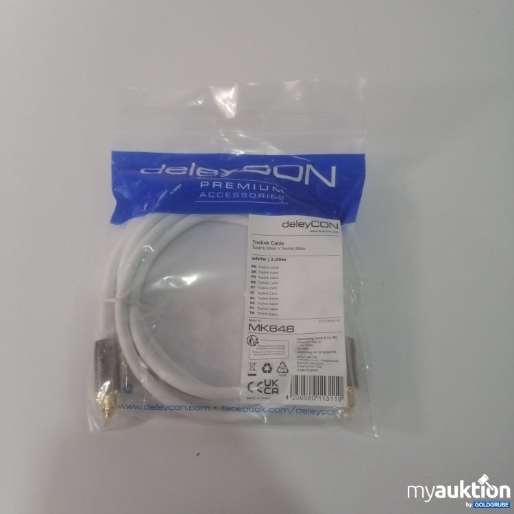 Artikel Nr. 782732: DeleyCON Toslink Kabel 2m