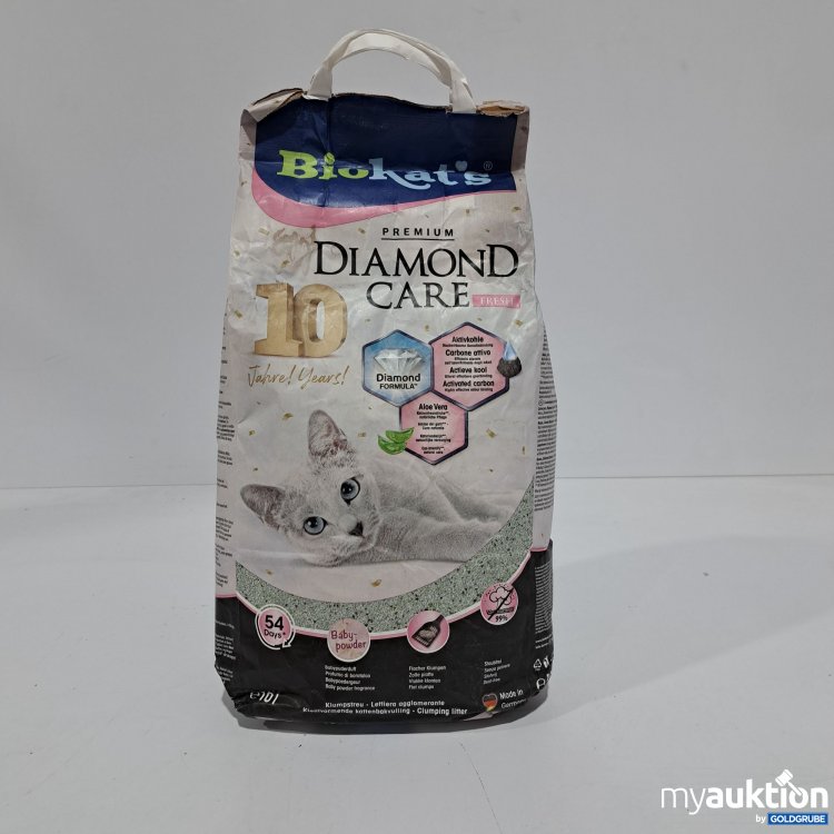 Artikel Nr. 796732: Bio Kats Premium Diamond care fresh Katzenstreu 10L