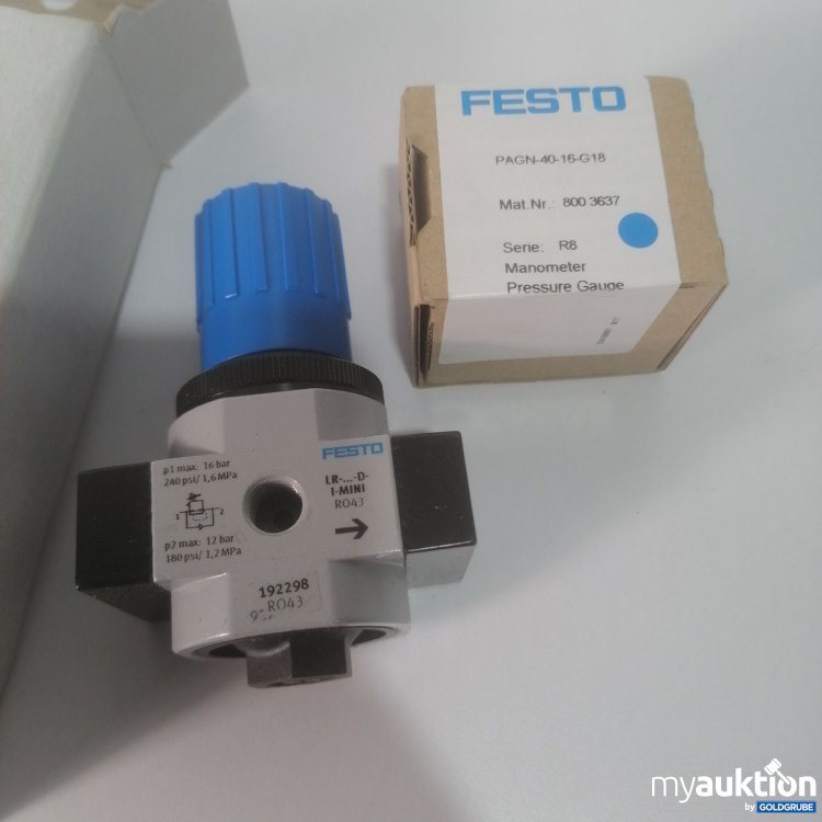 Artikel Nr. 511733: Festo Pressure Regulator LR-1/8-D-l-Mini