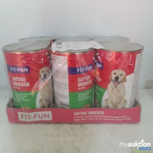 Auktion Fit+Fun Hundefutter 6x1240g