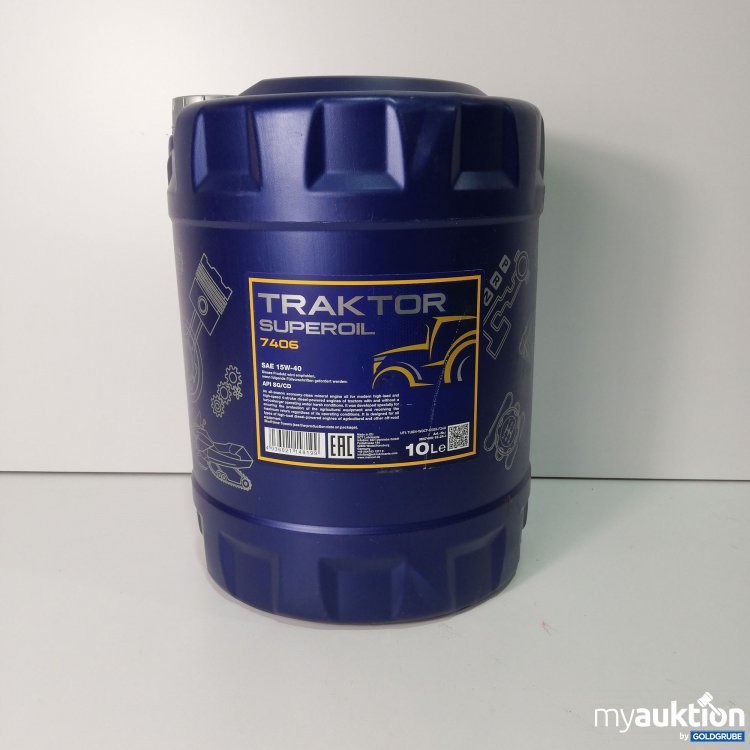 Artikel Nr. 787734: Mannol Traktor Superoil 7406 SAE 15W-40 10l