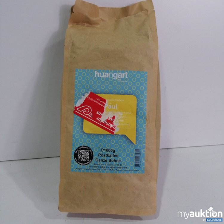 Artikel Nr. 794734: Huangart Röstkaffe ganze Bohne 1kg