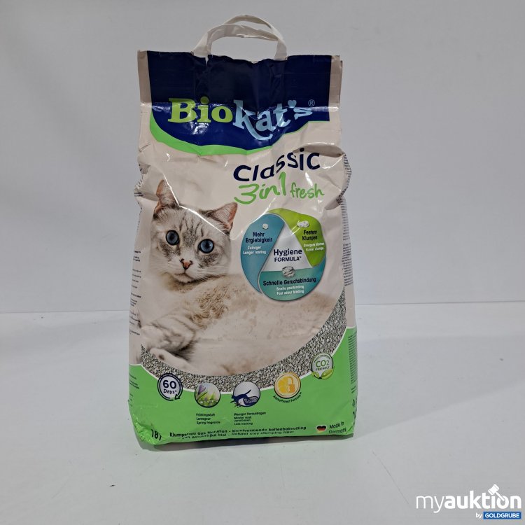 Artikel Nr. 796735: Bio Kats classic 3in1 fresh Katzenstreu 18L