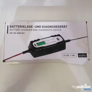 Auktion Saito Batterirlade und Diagnisegerät 6-12V 1-4A