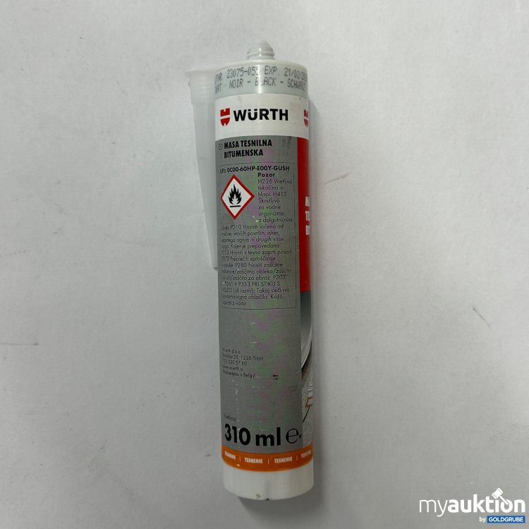 Artikel Nr. 358740: Würth Bitumen - Dichtstoff 310ml