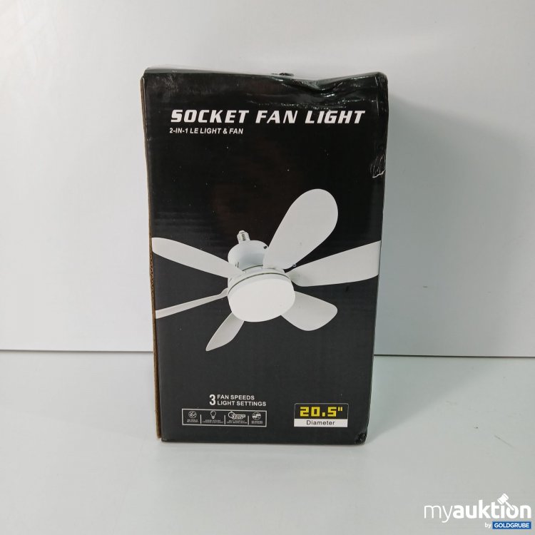 Artikel Nr. 792740: Socket Fan Light 