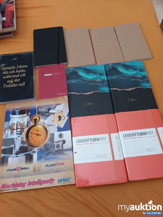 Artikel Nr. 347741: 11 x Notizbücher, alle Leer, teilweise Originalverpackt