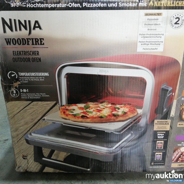 Artikel Nr. 764743: Ninja Wood Fire Elektrischer Outdoor Ofen