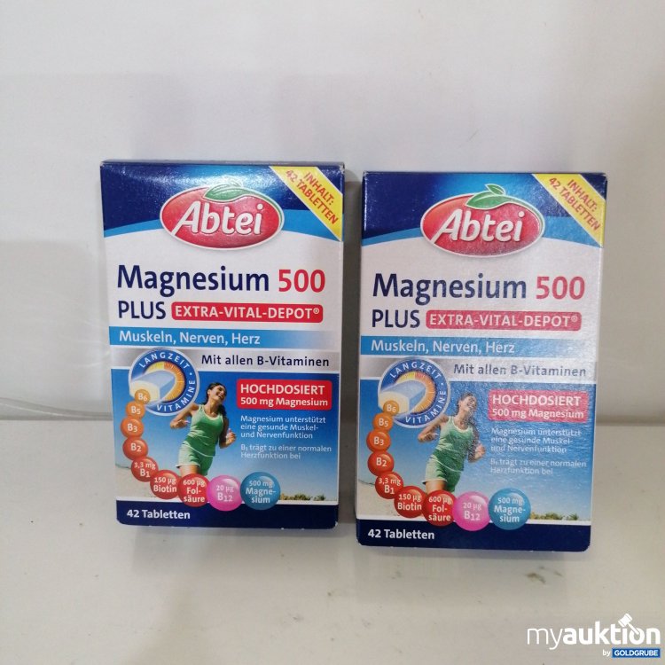 Artikel Nr. 746744: Abtei Magnezium 500 Plus 42 tabletten 