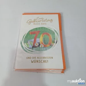 Auktion Geburtstagskarte 5 Stück 