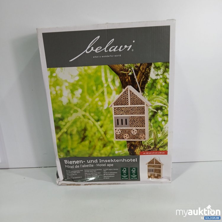 Artikel Nr. 359745: Belavi Bienen und Insektenhotel 28x9x38cm