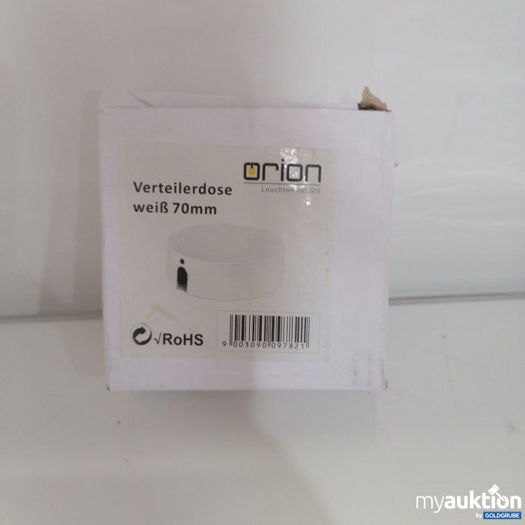 Artikel Nr. 751745: Orion Verteilerdose Weiß 70mm