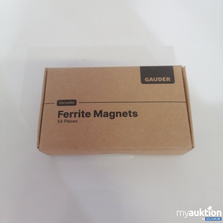 Artikel Nr. 751746: Gauder Ferrite Magnets 54 Stück 