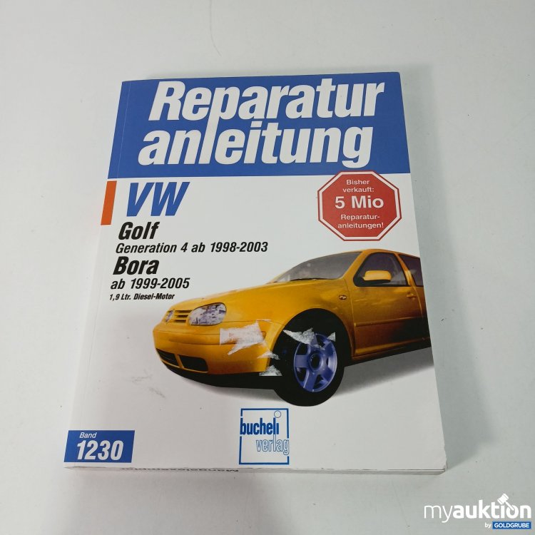 Artikel Nr. 800747: VW Reparaturanleitung Golf/Bora