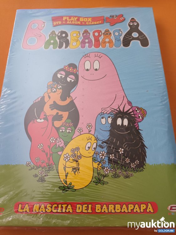 Artikel Nr. 347749: Originalverpackte Barbapapa Play Box, DVD Album Gadet 