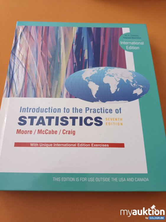 Artikel Nr. 347751: Introduction to the Practice of Statistics