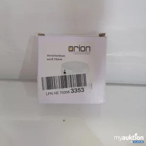 Auktion Orion Verteilerdose Weiß 70mm