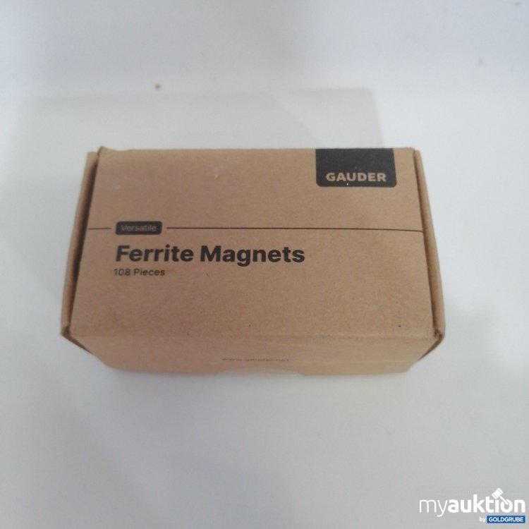 Artikel Nr. 751752: Gauder Ferrite Magnets 108 Stück 