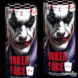 Auktion Fontänen Batterie Joker Face