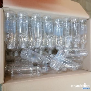 Auktion Klare Plastikflaschen ohne Deckel