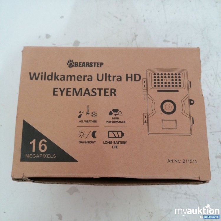 Artikel Nr. 737755: Bearstep Wildkamera Ultra HD Eyemaster 16 Megapixel