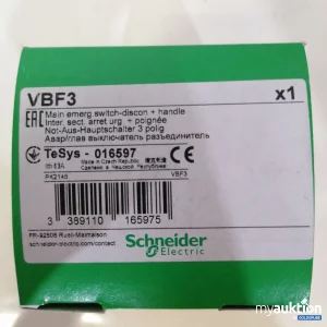 Artikel Nr. 380755: Schneider Electric Vario Hauptschalter Schwarzer Griff 63A 