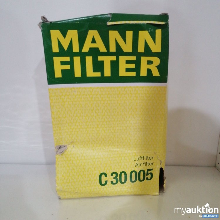 Artikel Nr. 753757: Mann Luftfilter C30 005 