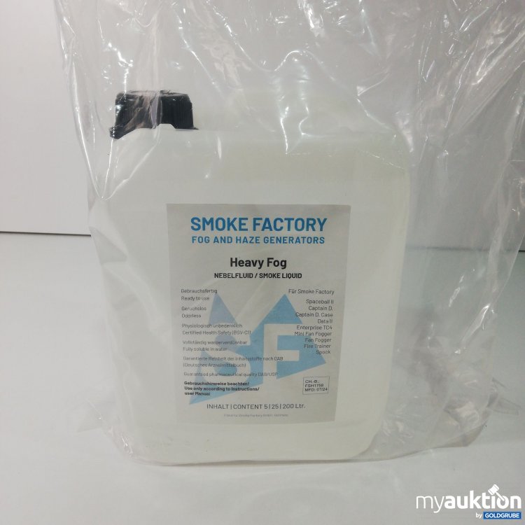 Artikel Nr. 789757: Smoke Factory Heavy Fog Nebelfluid 5l