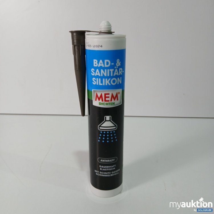 Artikel Nr. 802757: Mem Bad & Sanitär-Silikon Anthrazit 300ml