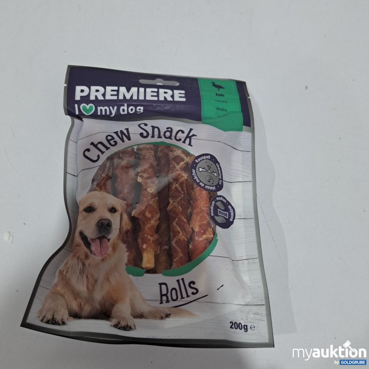 Artikel Nr. 796758: Premiere Chew Snack Rolls Ente 200g 