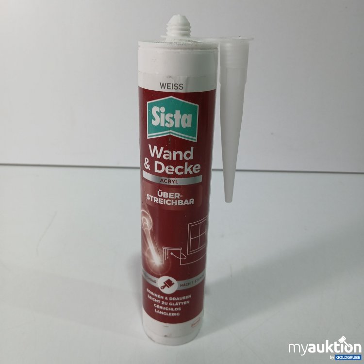 Artikel Nr. 802758: Sista Wand&Decke Acryl Weiß 280ml