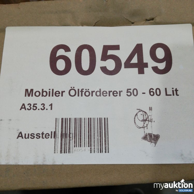 Artikel Nr. 764759: Möbiler Ölförderer 50-60l 60549