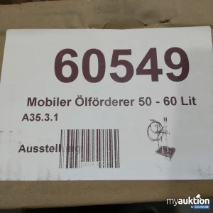 Auktion Möbiler Ölförderer 50-60l 60549